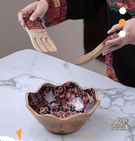 AFGANI 10 جاط سلطات مع مغارف تقديم